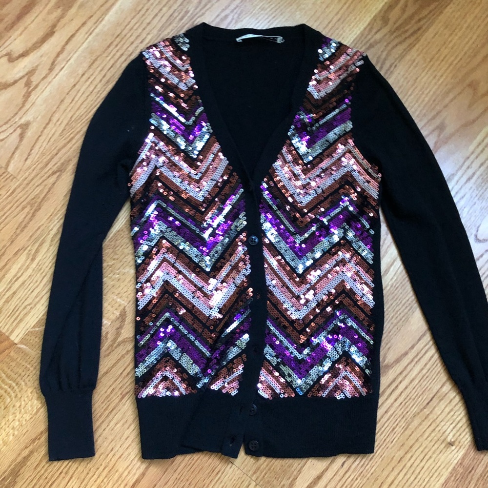Trina Turk sequined cardigan